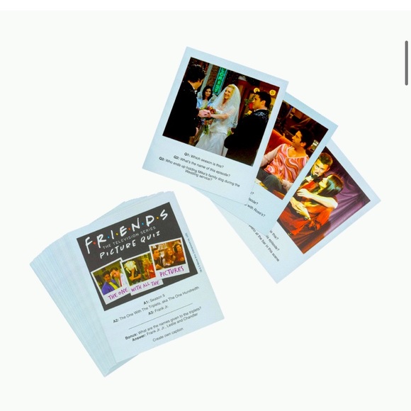 🆕 Friends TV Show Friends Picture Quiz Trivia card Game - Picture 3 of 6